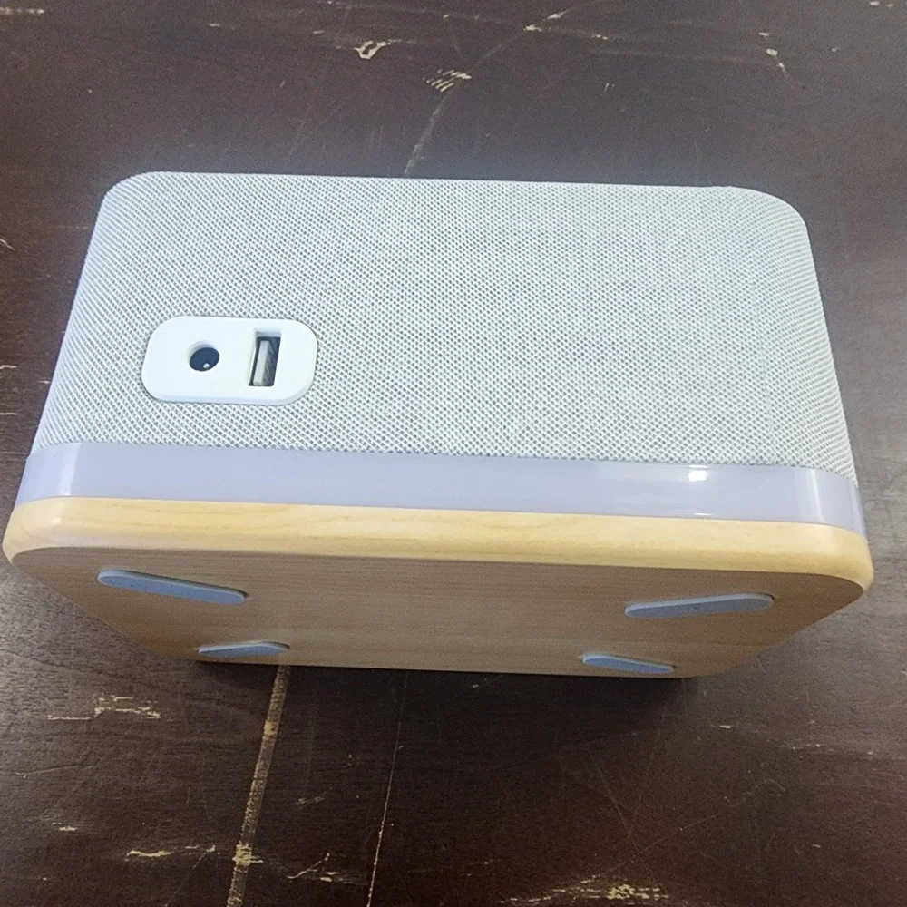 Smart Led Alarm Clock with USB Charger for iPhone android Digital Bluetooth